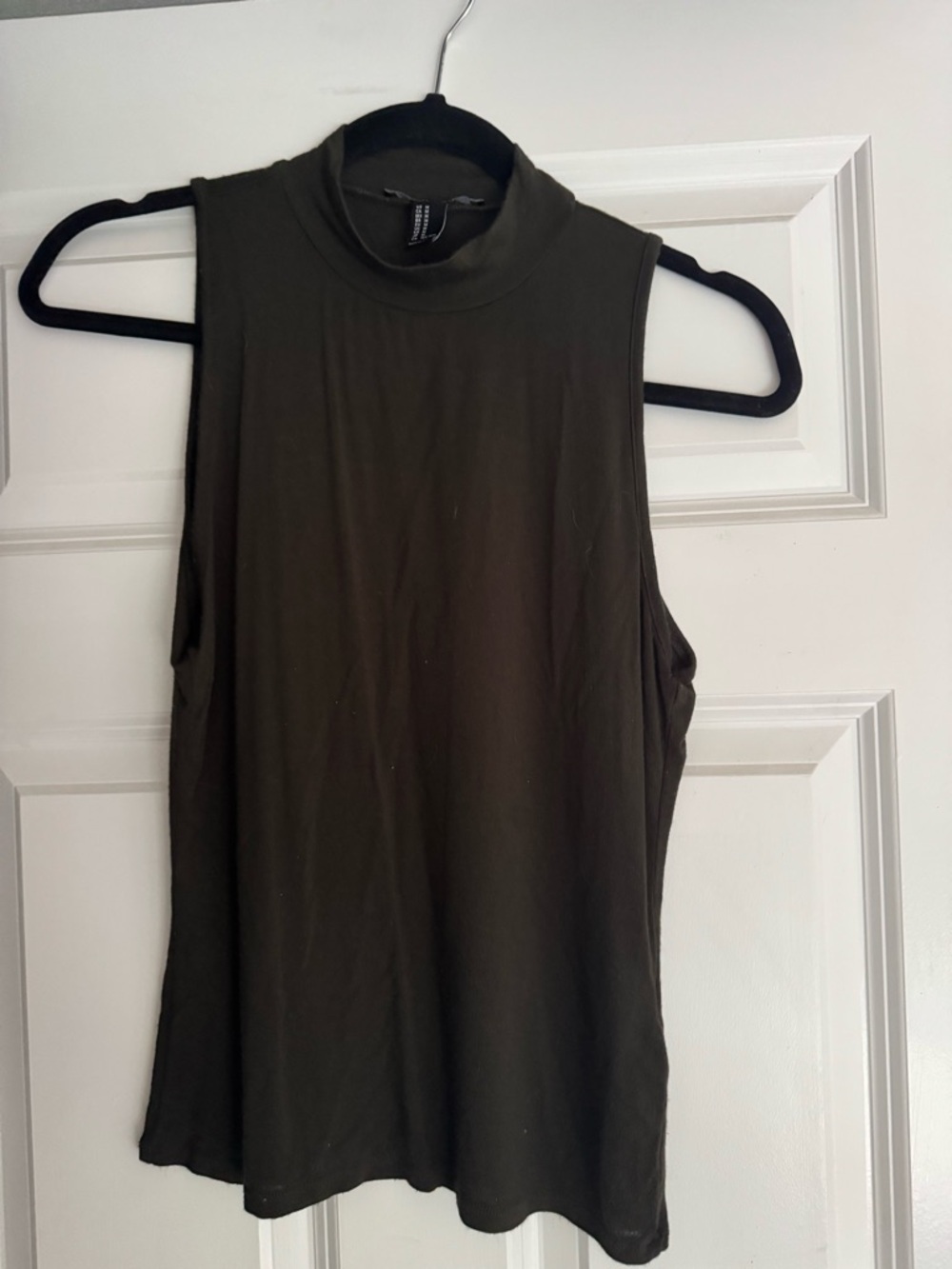 Forever 21 Olive Green Mock Neck Tank